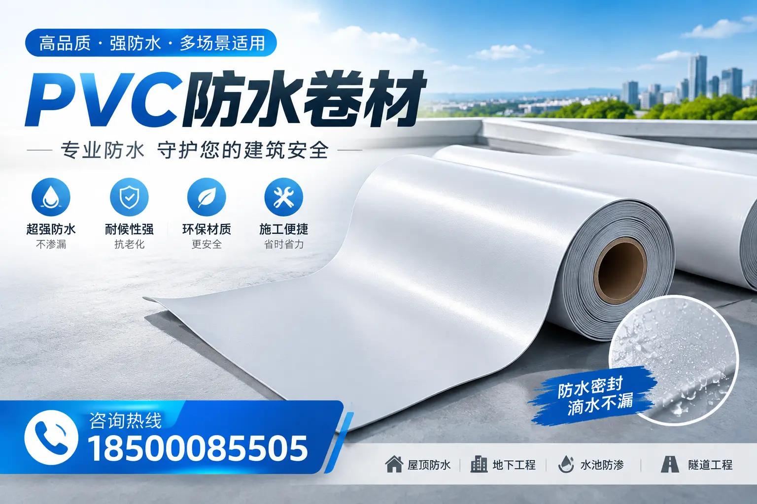 PVC防水卷材的市场竞争分析，枣庄品牌选择参考